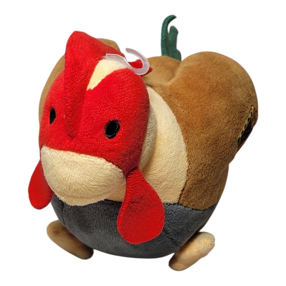 Honeymaru Farm Animal Series Rooster Plush 6" Stuffed Animal